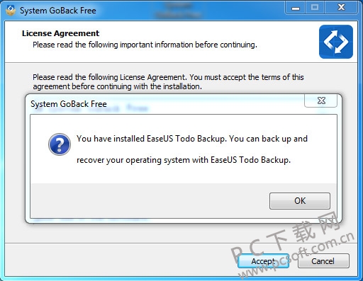 EaseUS System GoBack Free系统恢复软件