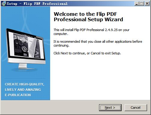 FlipBuilder Flip PDF Professional(电子书制作软件) v2.4.9.28中文版
