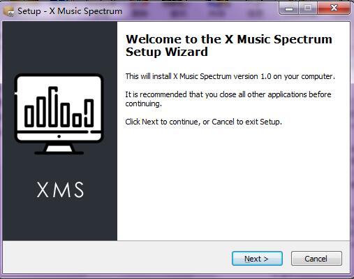 X Music Spectrum(音乐频谱桌面特效软件) v1.0.0.8官方版