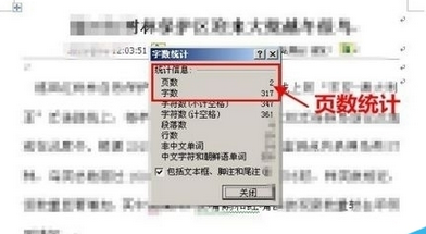 利用office2007进行查看word文档页数的详细方法
