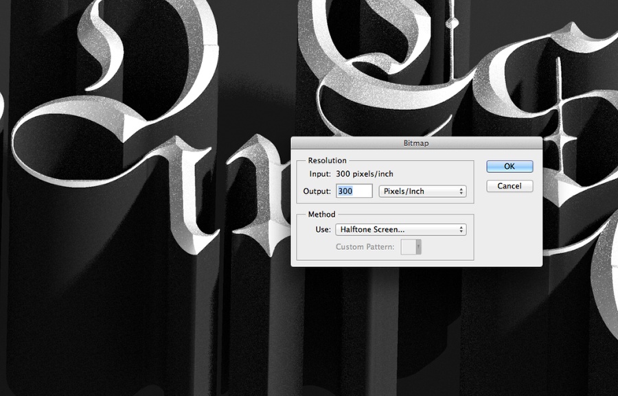 如何在Adobe Photoshop CS6中制作立体3D字母?