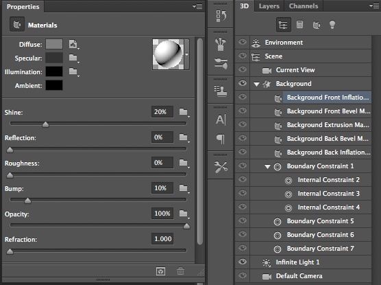 如何在Adobe Photoshop CS6中制作立体3D字母?