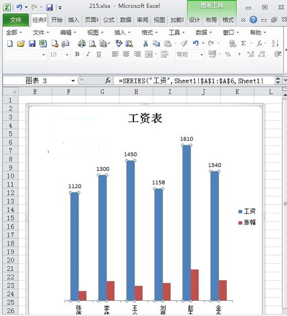 Excel2010怎样显示坐标轴和网格线?