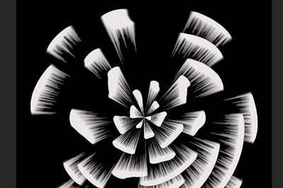Photoshop制作礼花效果的详细操作方法