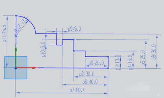 UG8.0回转体制作方法步骤