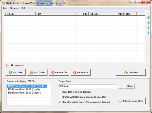 Okdo Excel to PowerPoint Converter(Excel转PPT工具)