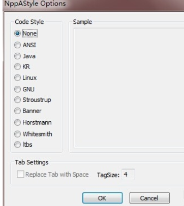 Notepad++自动缩进c++java代码的图文教程