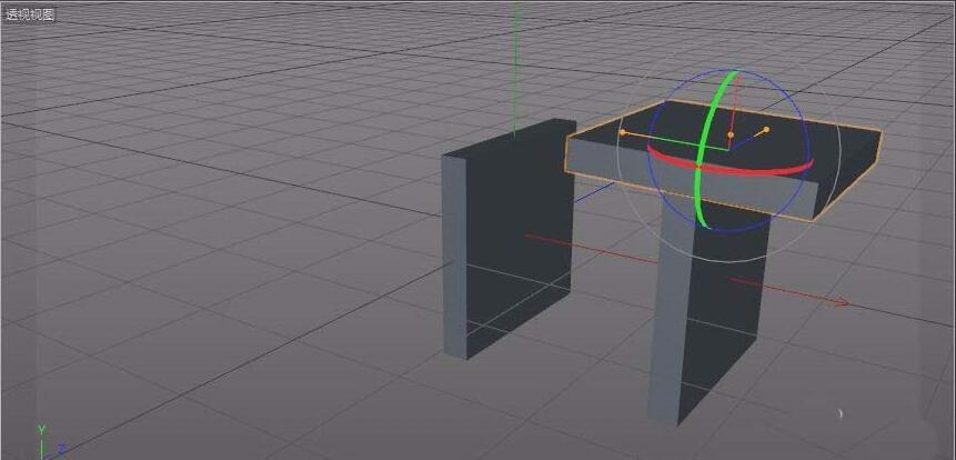 c4d建模立体小石凳模型的简单教程