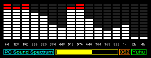 电脑实时声音频谱显示软件 v1.3绿色免费版