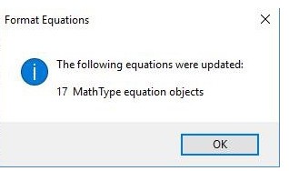 Mathtype中批量更改已有公式的具体操作流程