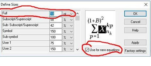Mathtype中批量更改已有公式的具体操作流程
