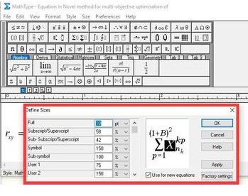 Mathtype中批量更改已有公式的具体操作流程