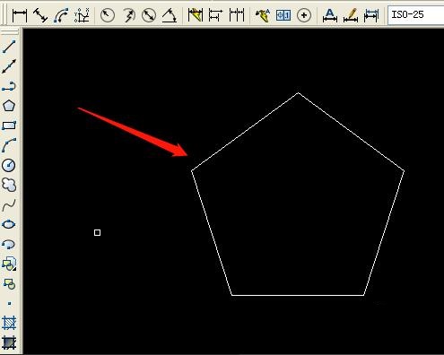 CAD怎样绘制五角星图形