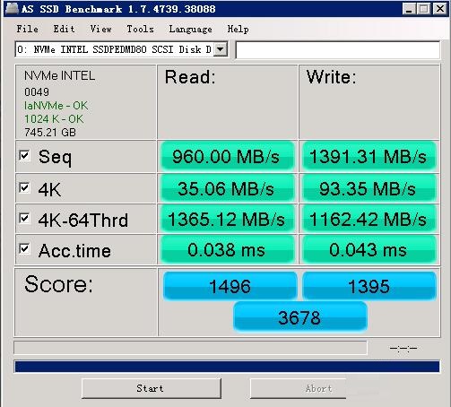 如何测试SSD硬盘的性能速度？测试SSD硬盘