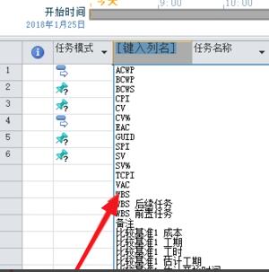 project2010的编号如何以大纲的形势展现