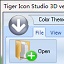 Tiger Icon Studio 3D