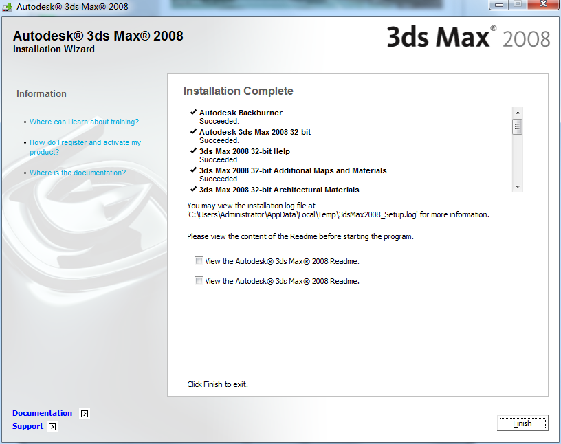 autodesk 3ds max 2008 portable