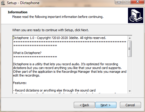 Dictaphone(电脑录音软件) 1.0.36.218 官方版