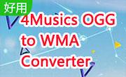 4Musics OGG to WMA Converter段首LOGO