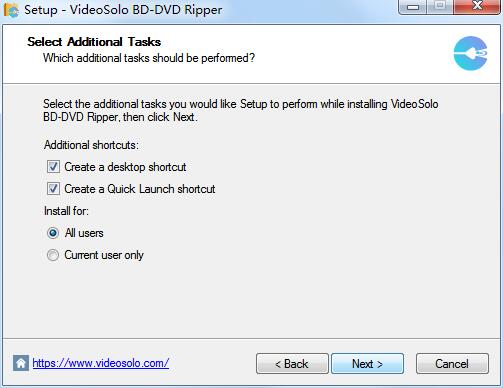 VideoSolo BD-DVD Ripper