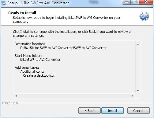 iLike SWF to AVI Converter