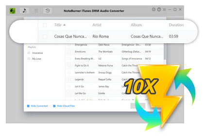 NoteBurner iTunes DRM Audio Converter