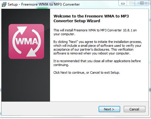 Freemore WMA to MP3 Converter(WMA转MP3软件) 10.8.1 官方版