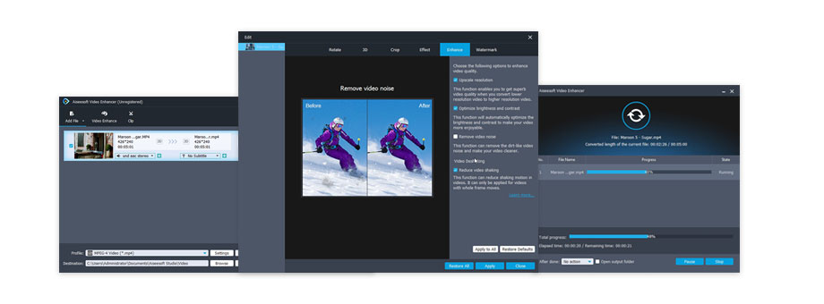 Aiseesoft Video Enhancer 9.2.58 for windows instal