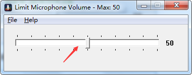 Limit Microphone Volume(限制麦克风音量工具) 0.1 官方版