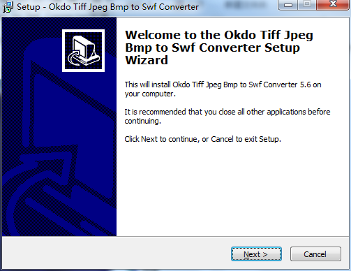 Okdo Tiff Jpeg Bmp to Swf Converter