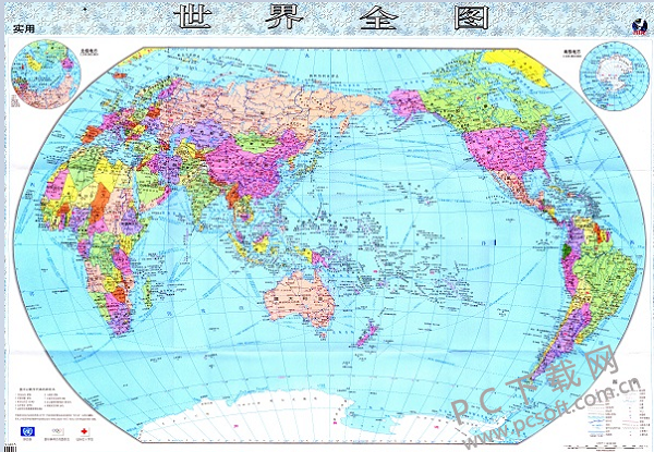 世界地图下载 世界地图绿色版 世界地图高清版 Pc下载网