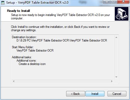 VeryPDF Table Extractor OCR(OCR提取程序) 2.0 官方版