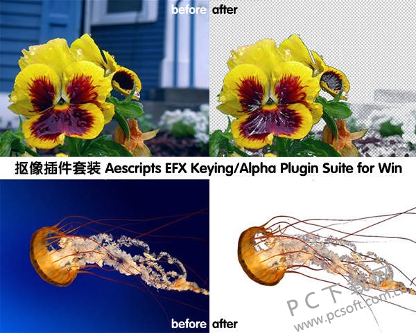 AE抠像插件套装EFX KeyingAlpha Plugin Suite截图
