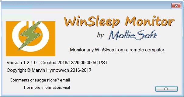 WinSleep Monitor(电脑远程监控软件) 1.2.1.0 官方版