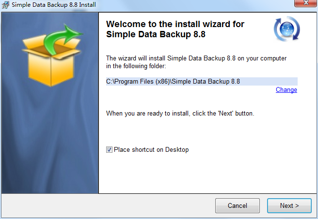 Simple Data Backup截图