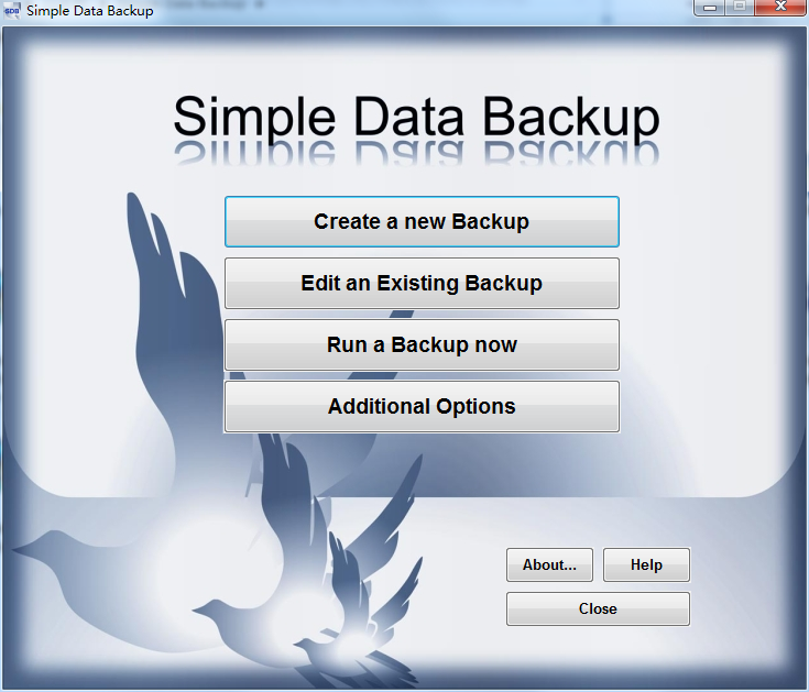 Simple Data Backup截图