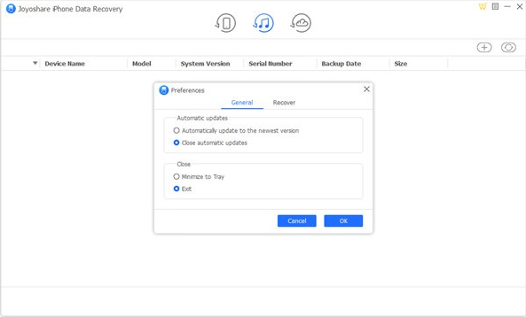 Joyoshare iPhone Data Recovery