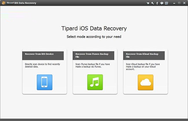 Tipard iOS Data Recovery(系统数据恢复工具) 8.3.26 免费版
