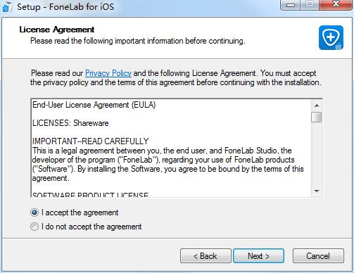 FoneLab iPhone Data Recovery截图