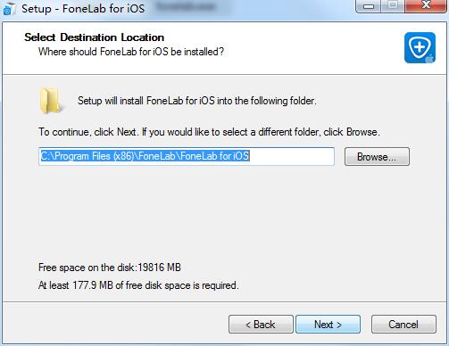 FoneLab iPhone Data Recovery截图