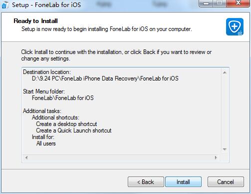 FoneLab iPhone Data Recovery截图