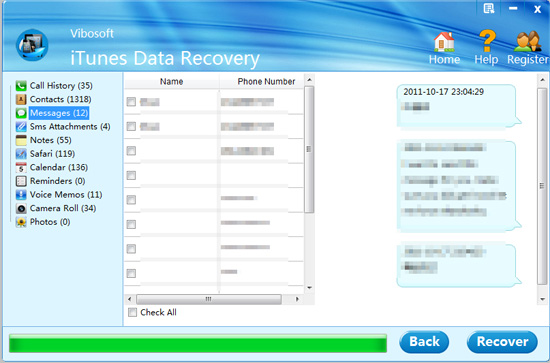 Vibosoft iTunes Data Recovery(itunes数据恢复软件) v2.1.36免费版