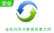 金松内存卡数据恢复大师段首LOGO