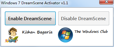 windows 7 dreamscene activator截图0