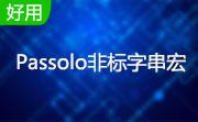 passolo非标字串宏段首LOGO