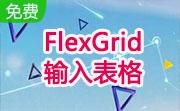 FlexGrid 输入表格段首LOGO