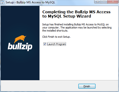 Bullzip MS Access To MySQL(Access转MySQL工具) 5.5.0.282 官方版