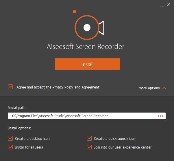for iphone instal Aiseesoft Screen Recorder 2.8.18