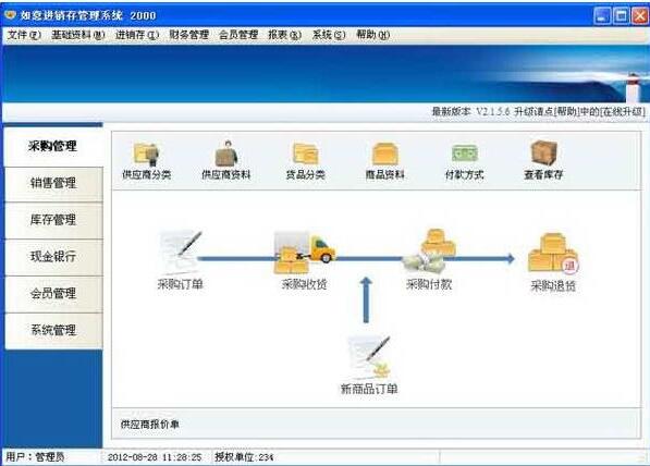 如意进销存截图