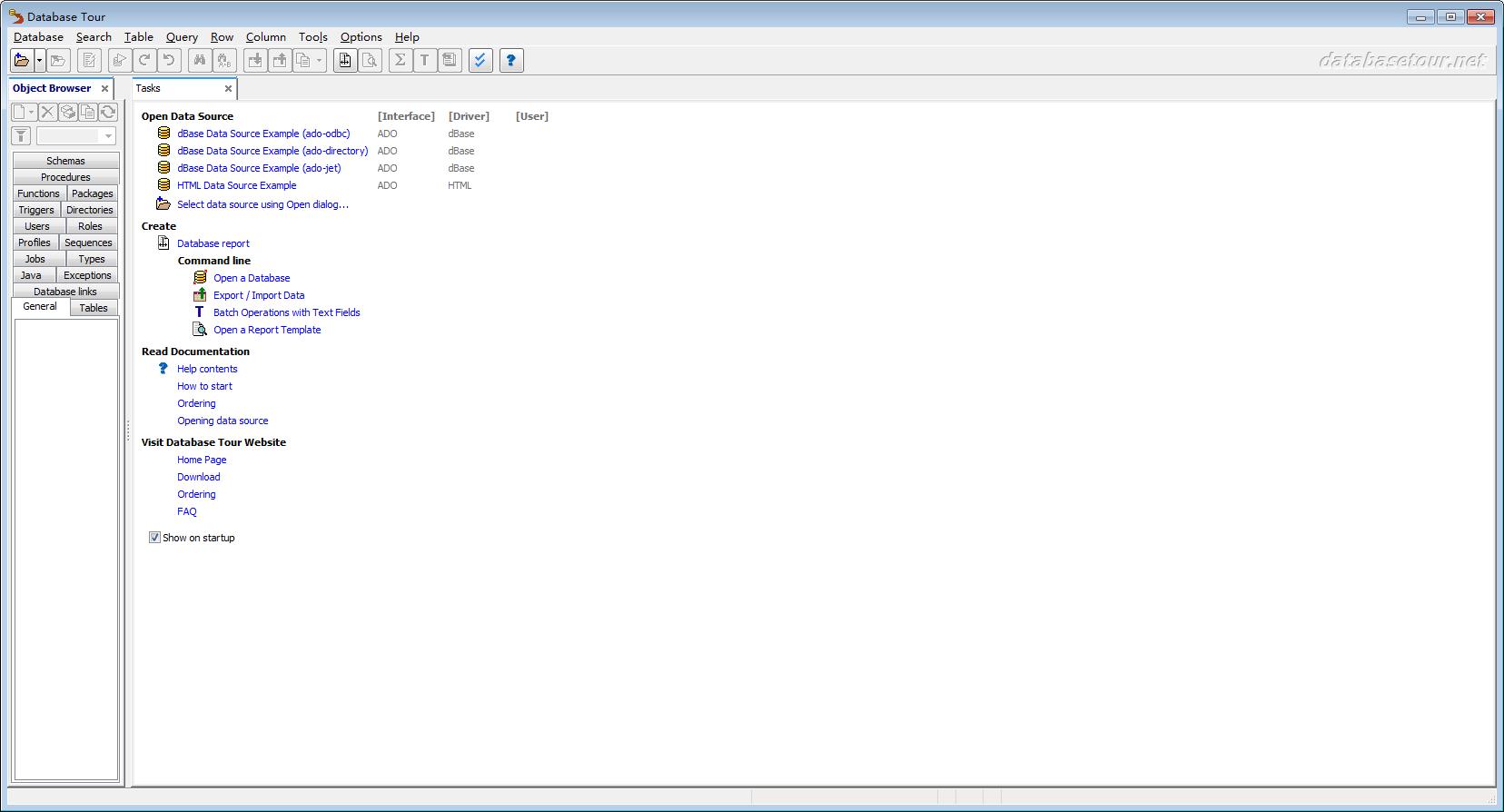 Database Tour Pro